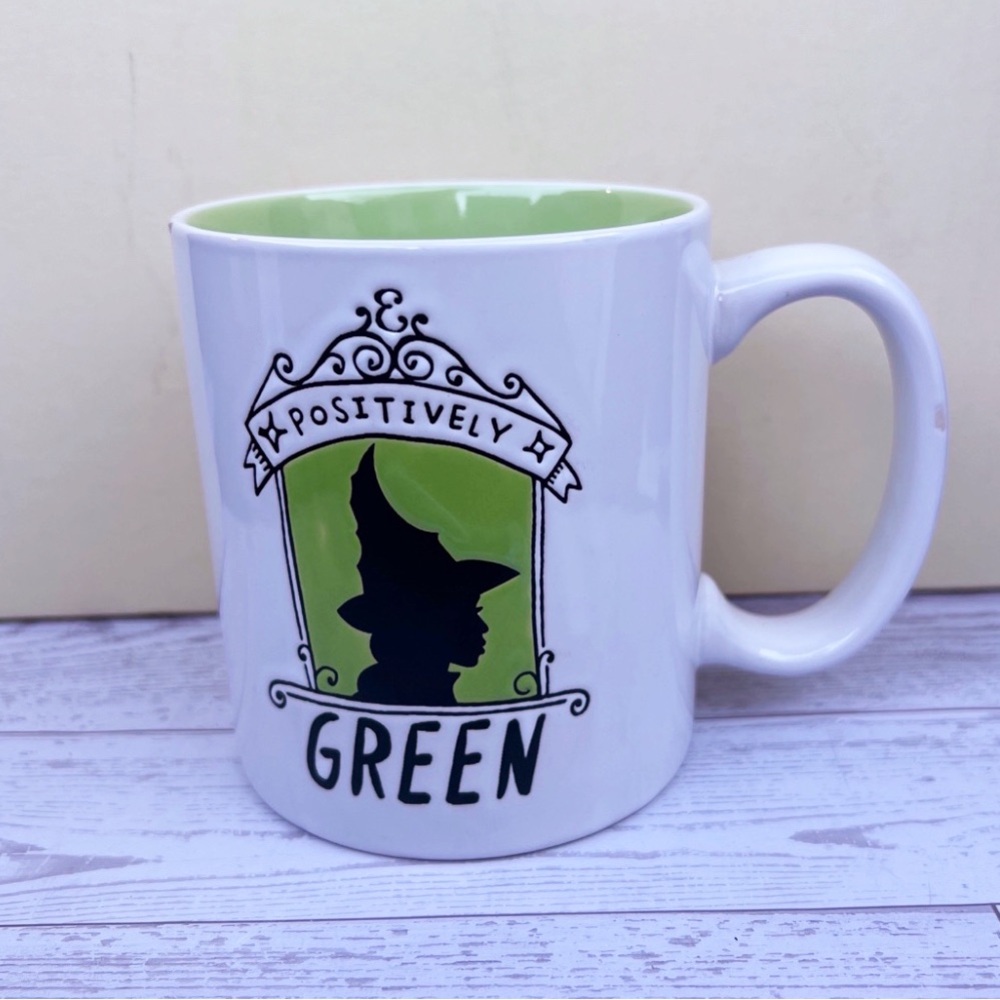 Wicked 2 sided Elphaba and Glinda Stoneware Mug